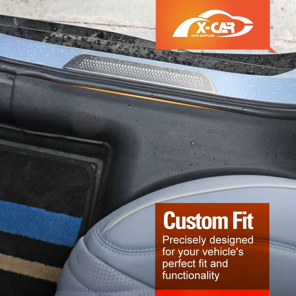Rear Door Sill Plate Protector for BYD Seal 2023-2025 Car Threshold Scuff Trim Covers Guards Accessories