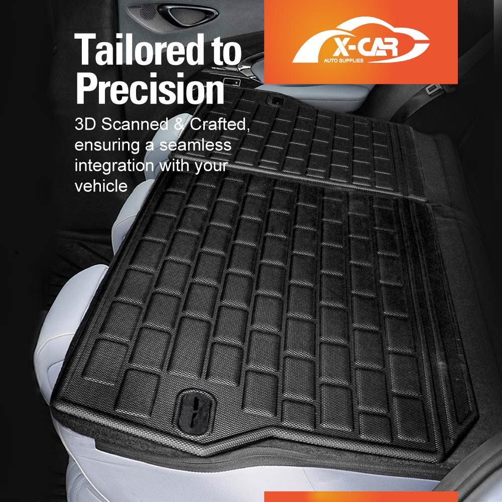 3D Floor Mats Boot Liner Set for BYD Seal 2023-2025 All Weather Heavy Duty Kick Mats Front Trunk Toolbox Cargo Back Seat Protector Cover