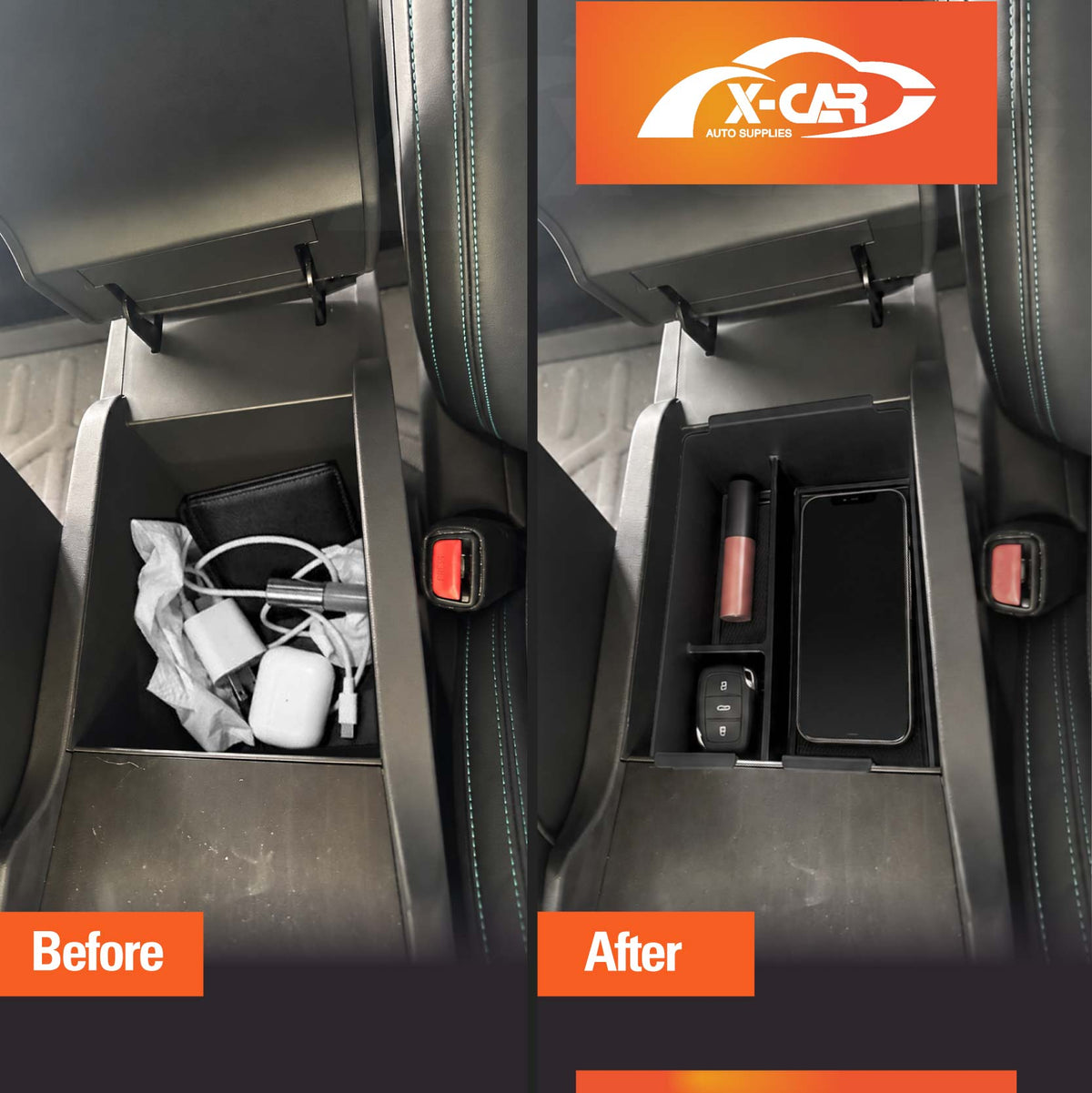 Armrest Organiser Tray for BYD Seal 6 Seal6 2026-Onwards Centre Console Storage Box Insert Interior Accessories