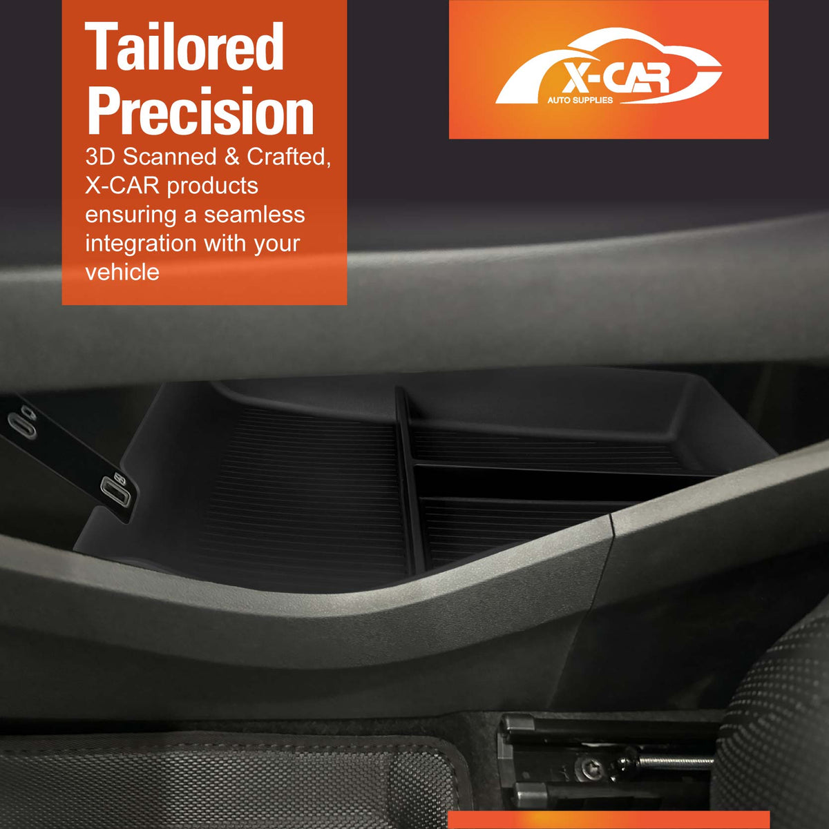 Lower Centre Console Organiser Tray for BYD Seal 6 Seal6 2026-Onwards Storage Box Car Interior Accessories