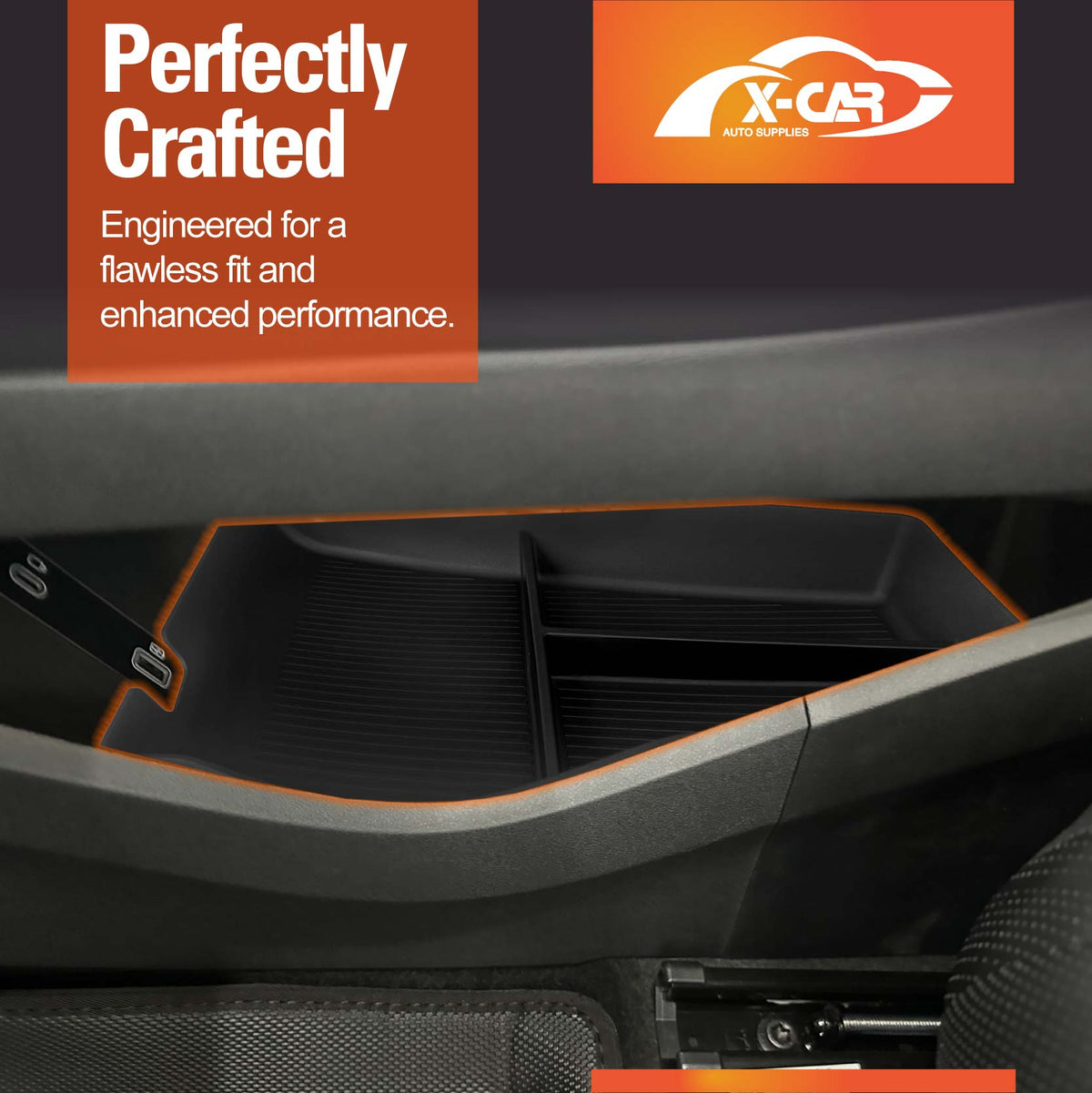 Centre Console Organiser Set for BYD Seal 6 Seal6 2026-Onwards Armrest Tray Storage Box Insert Interior Accessories