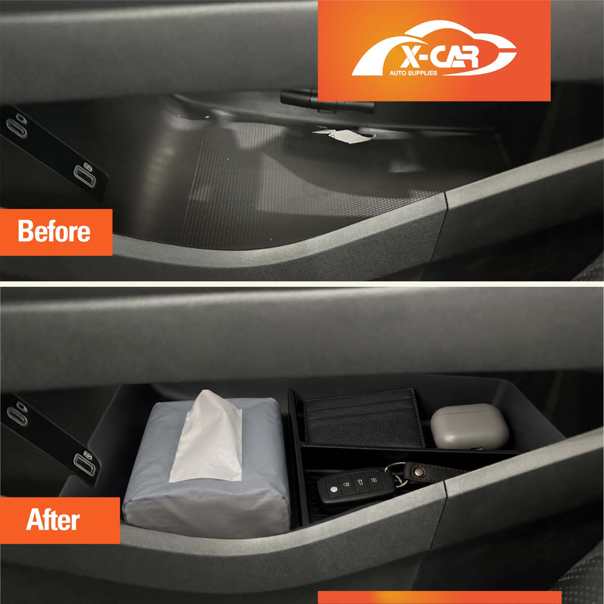 Centre Console Organiser Set for BYD Seal 6 Seal6 2026-Onwards Armrest Tray Storage Box Insert Interior Accessories