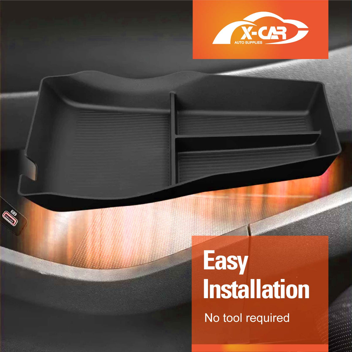 Centre Console Organiser Set for BYD Seal 6 Seal6 2026-Onwards Armrest Tray Storage Box Insert Interior Accessories