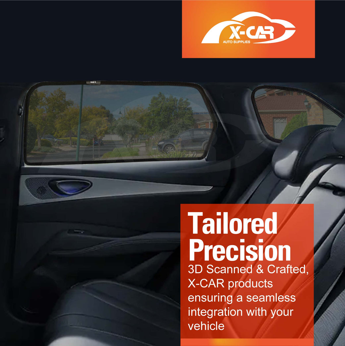 Rear & Port Window Sun Shades for BYD Seal 6 Seal6 Touring Wagon 2026-Onwards Car UV Protection Sun Blind Mesh
