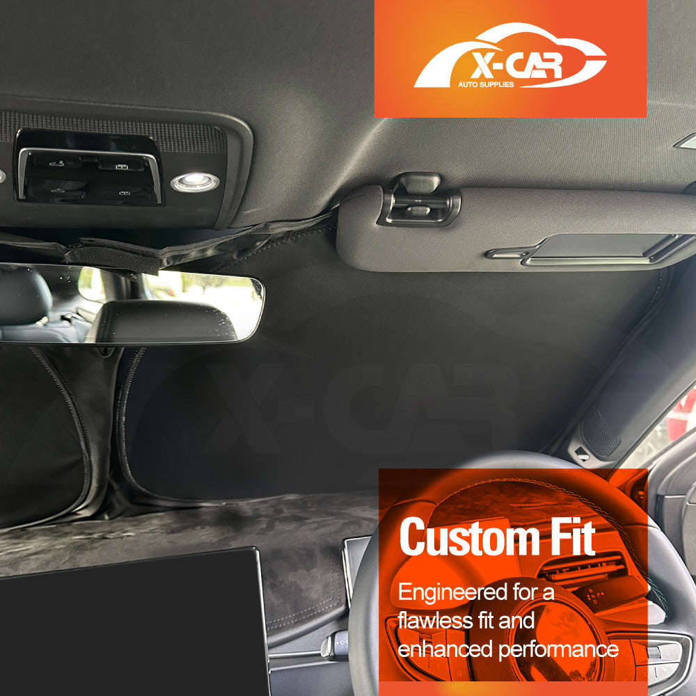 WindScreen Sun Shade for BYD Seal 6 Seal6 2026-Onwards Blocks UV Rays Foldable Custom Wind Screen Sun Visor Protector