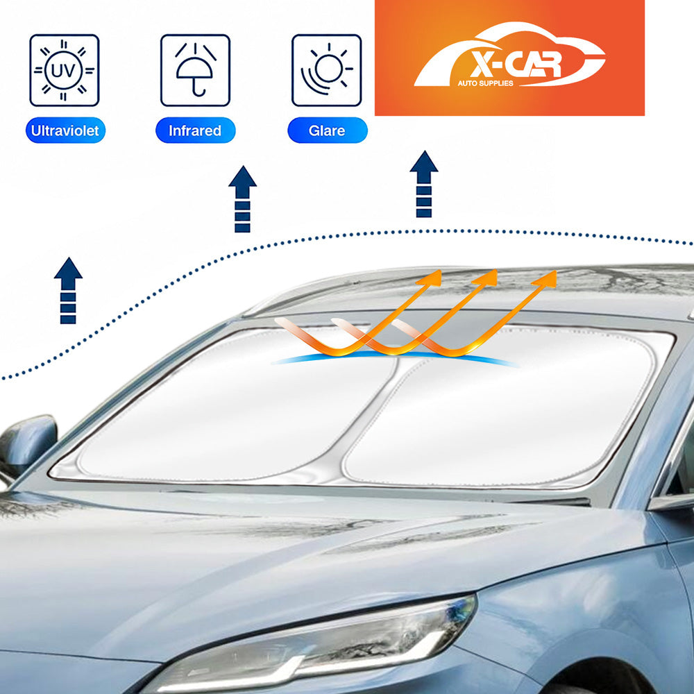 WindScreen Sun Shade for BYD Seal 6 Seal6 2026-Onwards Blocks UV Rays Foldable Custom Wind Screen Sun Visor Protector