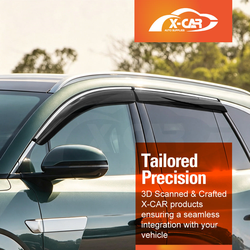 Weathershields for BYD SEALION 8 SEALION8 2026-Onwards Car Weather Shields Wind Deflectors Window Sun Visor 4 Pcs