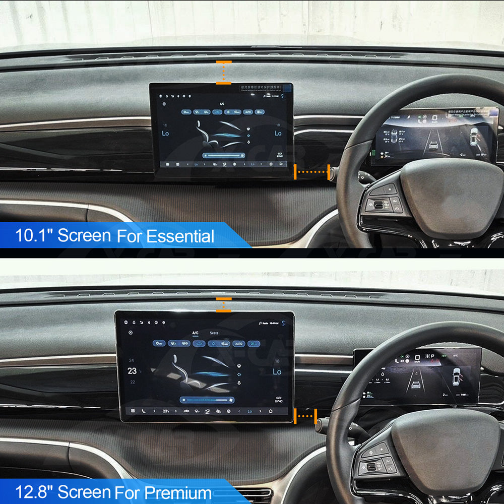 Dash & Centre Screen Protector for BYD Sealion 5 Sealion5 Premium 2026-Onwards 12.8-inch Tempered Glass Touchscreen Cover Accessories
