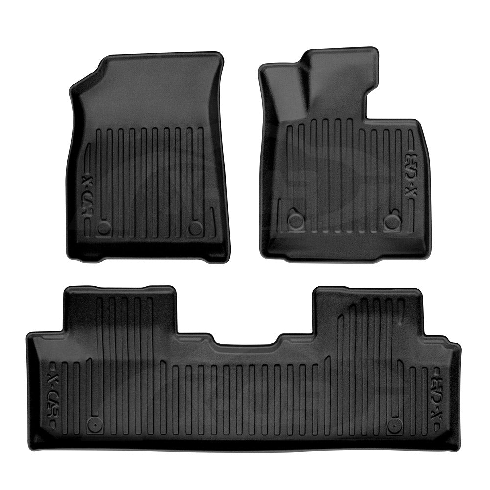 3D Floor Mats for BYD SEALION 6 SEALION6 2024-Onwards All Weather Heavy Duty Cargo Car Trunk Luggage Tray