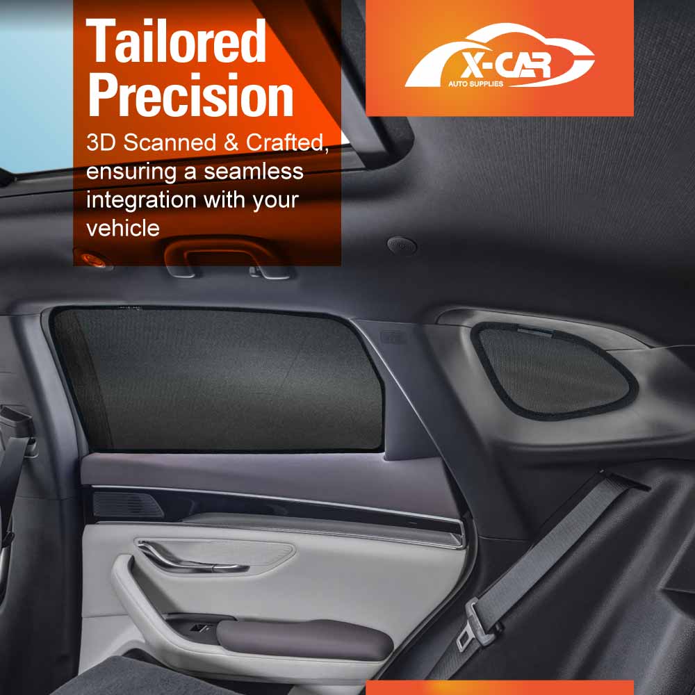 Rear Window Sun Shade for BYD SEALION 6 SEALION6 2024-2025 Car Sun Blind Mesh