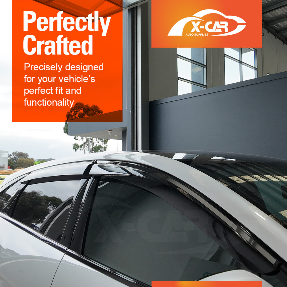 Weathershields for BYD SEALION 7 SEALION7 2025-Onwards Car Weather Shields Wind Deflectors Window Sun Visor 4 Pcs