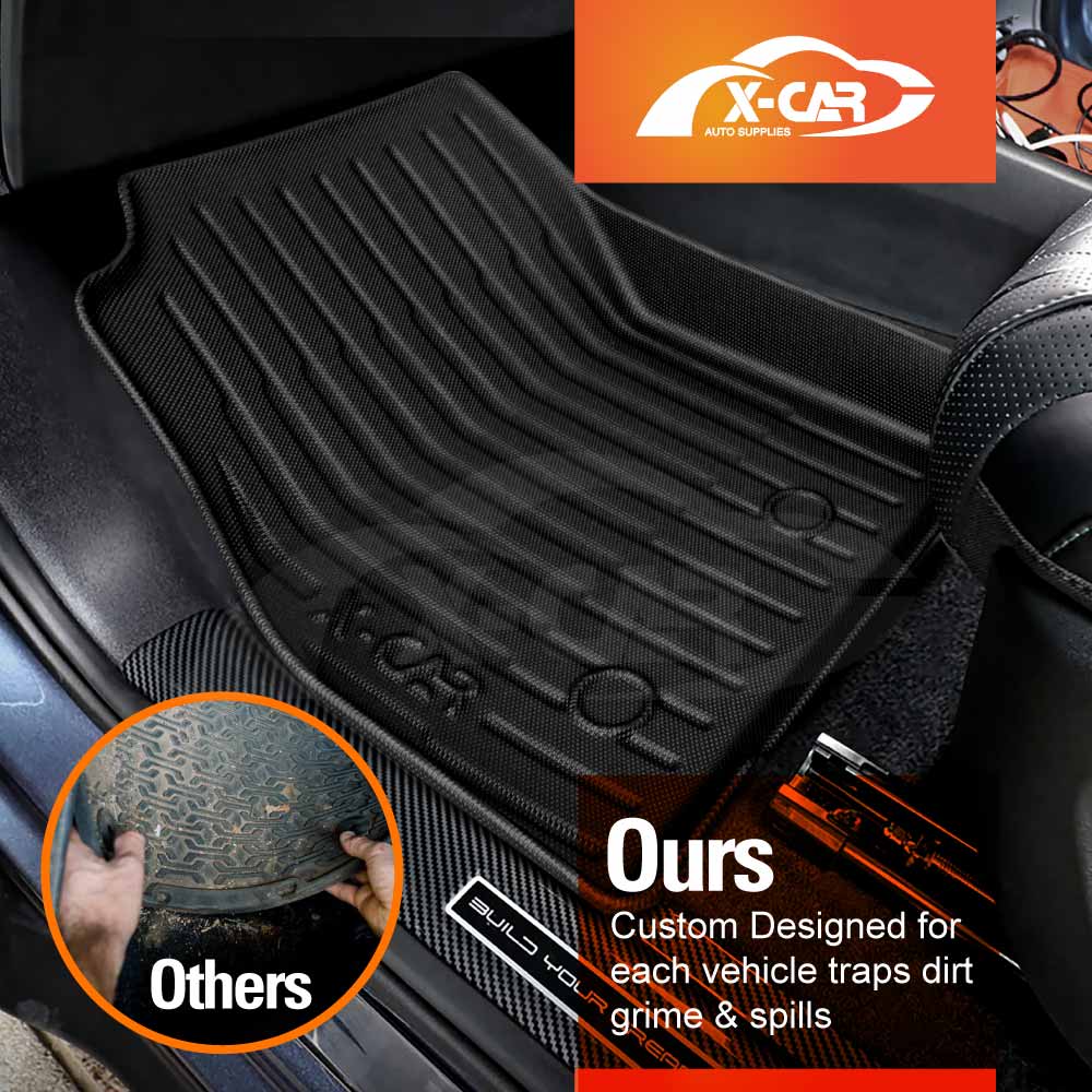 3D Floor Mats Boot Liner for BYD SEALION 7 SEALION7 2025-Onwards All Weather Heavy Duty Cargo Car Front Trunk Luggage Tray