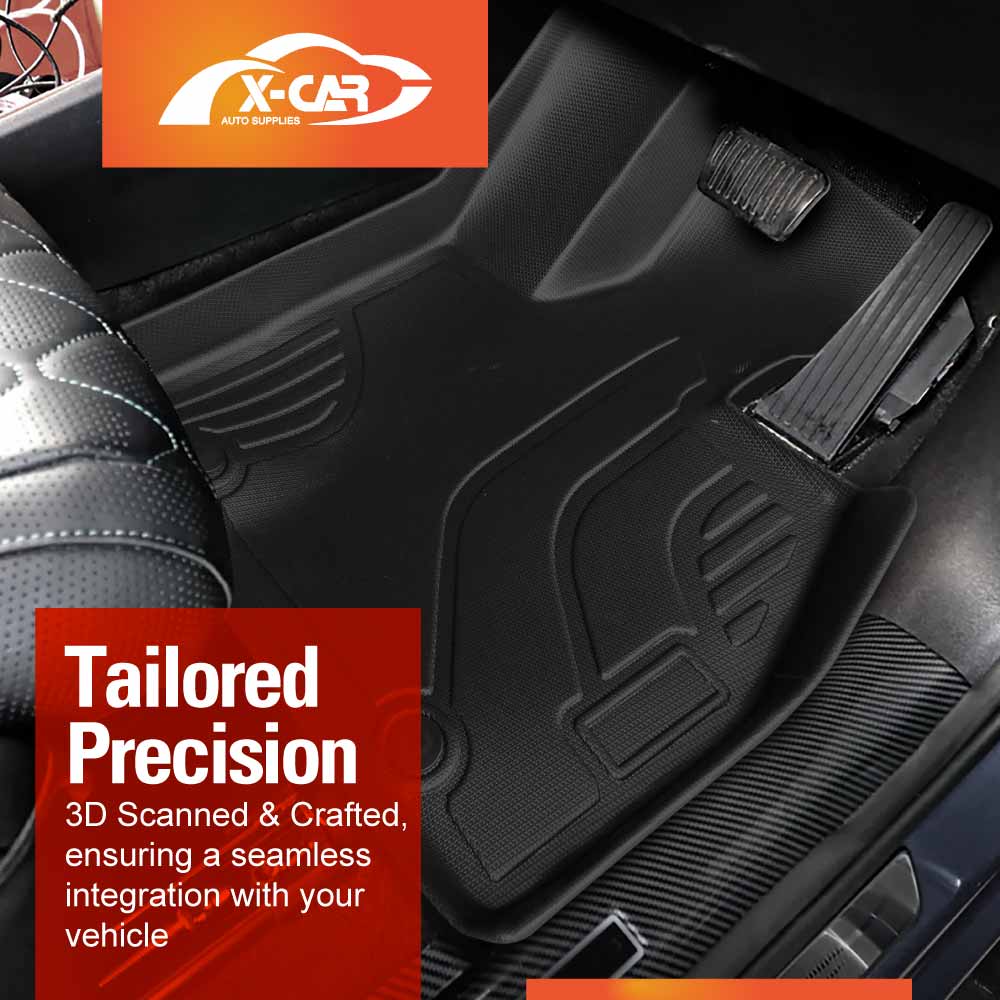 3D Floor Mats Boot Liner for BYD SEALION 7 SEALION7 2025-Onwards All Weather Heavy Duty Cargo Car Front Trunk Luggage Tray