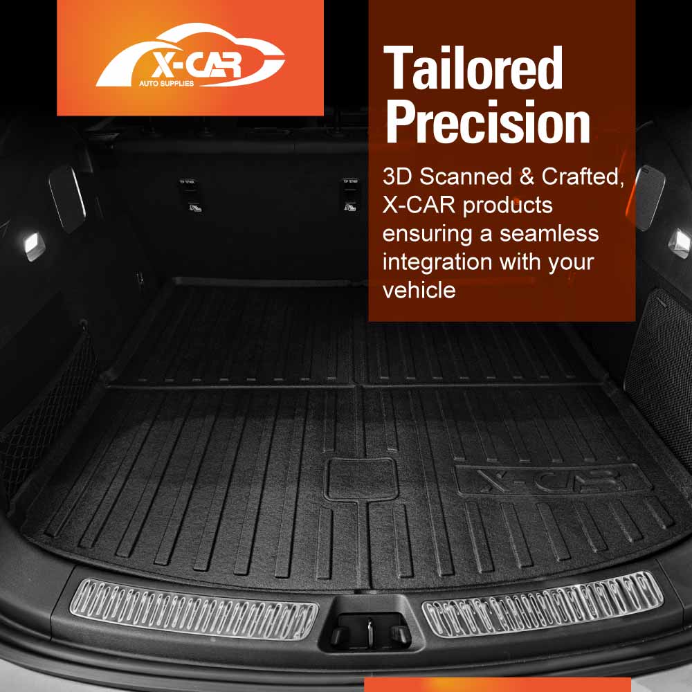 3D Floor Mats Boot Liner for BYD SEALION 7 SEALION7 2025-Onwards All Weather Heavy Duty Cargo Car Front Trunk Luggage Tray