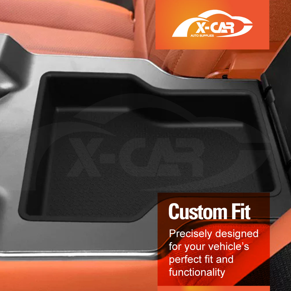 Rear Seat Armrest Organizer Tray for BYD SEALION 8 2026-Onwards Second Row Centre Console Storage Box Interior Accessories