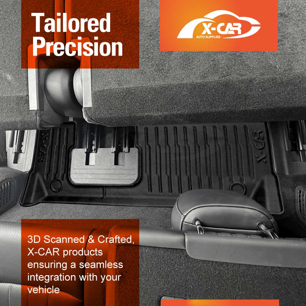 3D Floor Mats Set for BYD SEALION 8 SEALION8 2026-Onwards Heavy Duty All Weather Front Rear Car Mats Liner