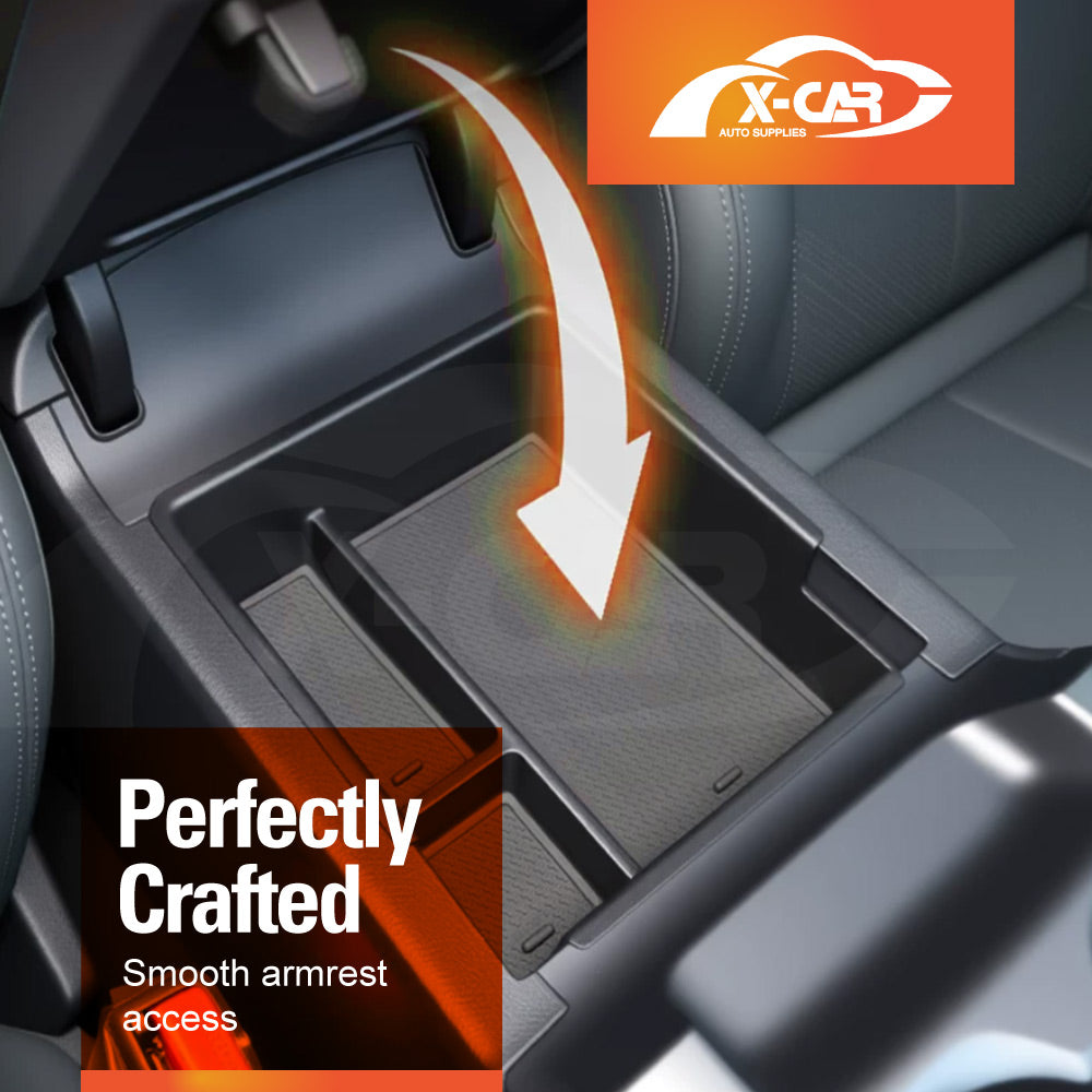 Armrest Organizer Tray for BYD SEALION 8 SEALION8 2026-Onwards Centre Console Storage Box Interior Car Accessories
