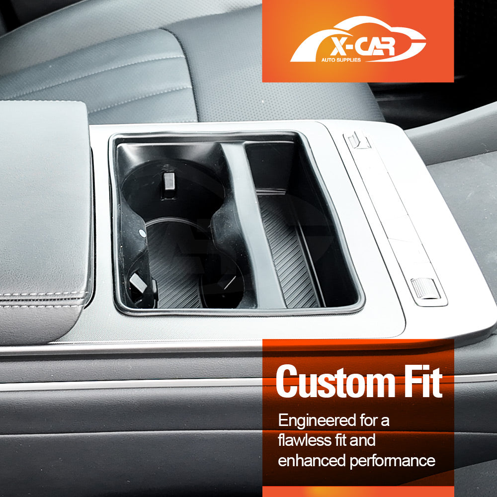 Cup Holder Organiser Tray for BYD SEALION 8 SEALION8 2026-Onwards Centre Console Storage Box Silicone Insert Accessories