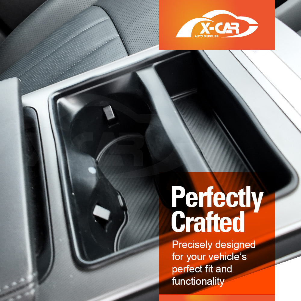 Cup Holder Organiser Tray for BYD SEALION 8 SEALION8 2026-Onwards Centre Console Storage Box Silicone Insert Accessories