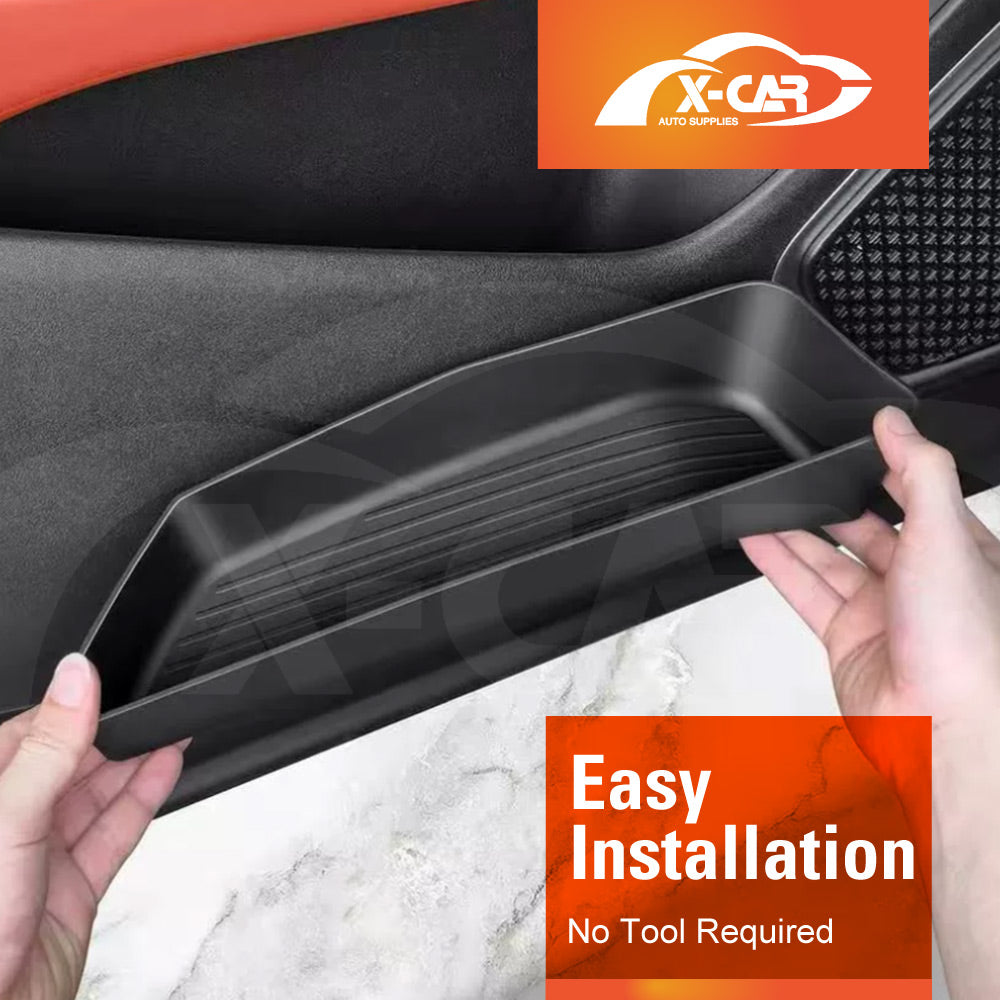 Car Door Side Storage Box Tray for BYD SEALION 8 SEALION8 2026-Onwards Organizer Accessories Front and Rear Row Set of 4