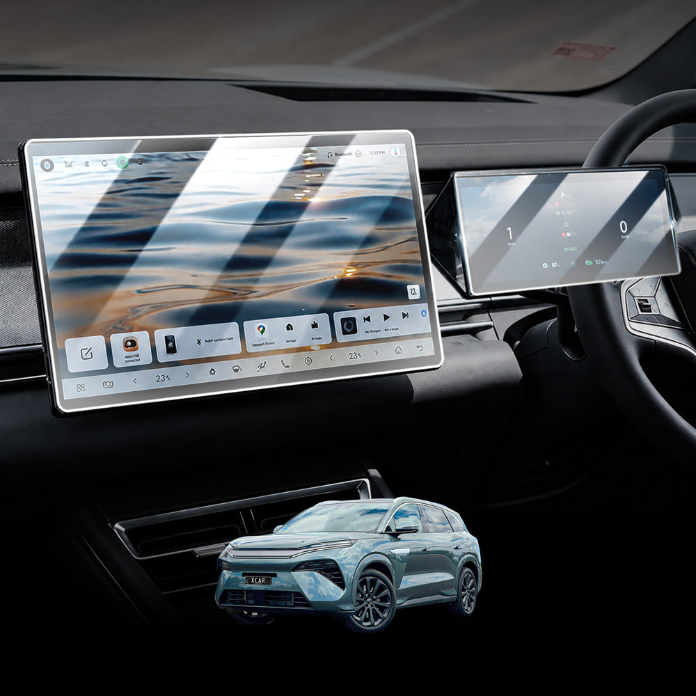 Tempered Glass Screen Protector Set for BYD SEALION 8 SEALION8 2026-Onwards Dash Centre Console Touchscreen Anti-Scratch Cover