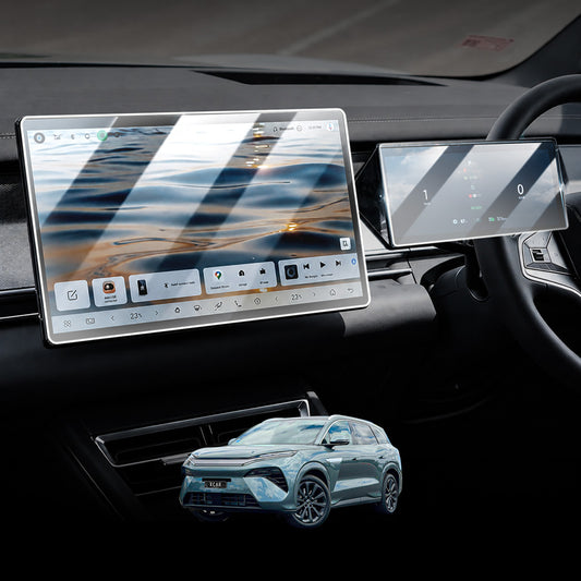 Tempered Glass Screen Protector Set for BYD SEALION 8 SEALION8 2026-Onwards Dash Centre Console Touchscreen Anti-Scratch Cover