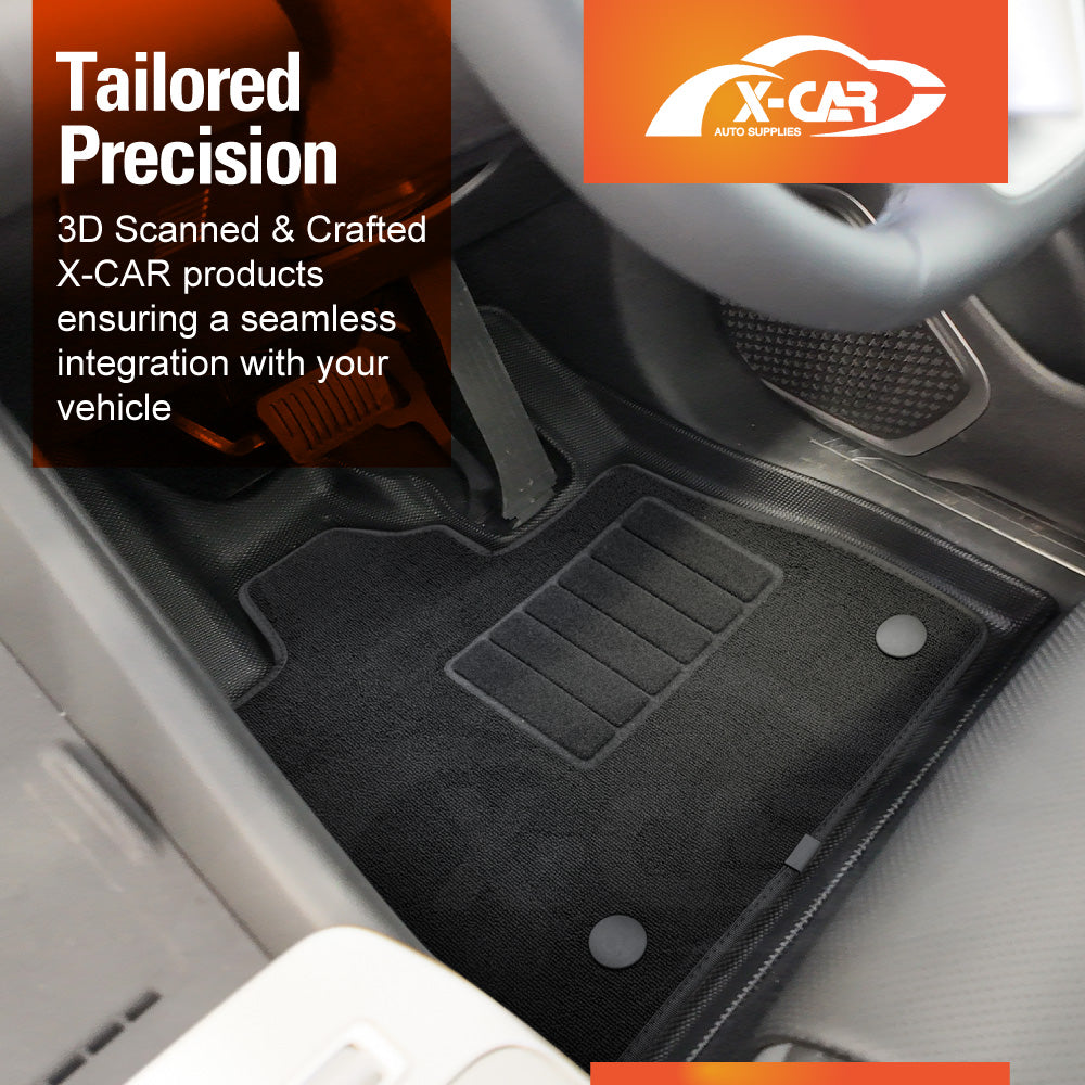 Premium Floor Mats for BYD SEALION 8 SEALION8 2026-Onwards Heavy Duty All Weather Double Layer TPE Carpet Car Interior Liner Set