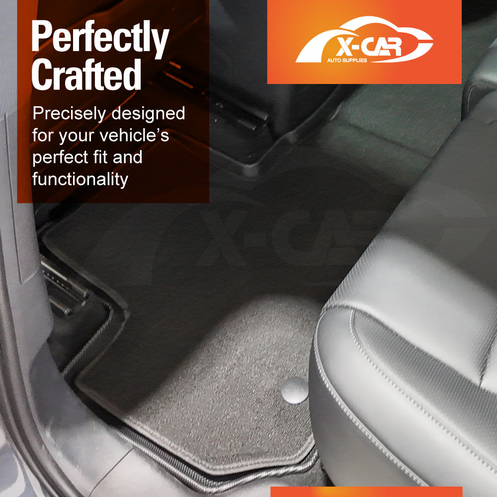 Premium Floor Mats for BYD SEALION 8 SEALION8 2026-Onwards Heavy Duty All Weather Double Layer TPE Carpet Car Interior Liner Set