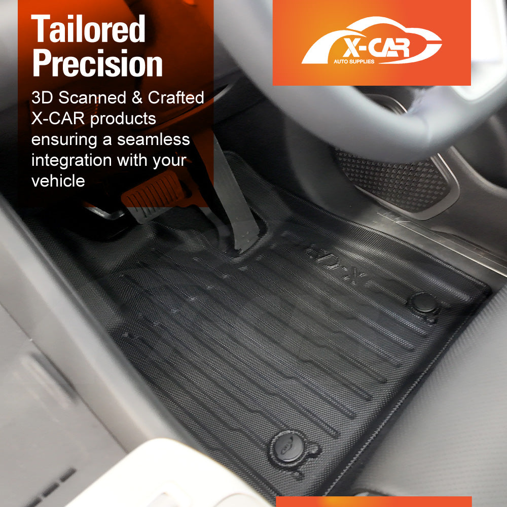 Premium Floor Mats for BYD SEALION 8 SEALION8 2026-Onwards Heavy Duty All Weather Double Layer TPE Carpet Car Interior Liner Set