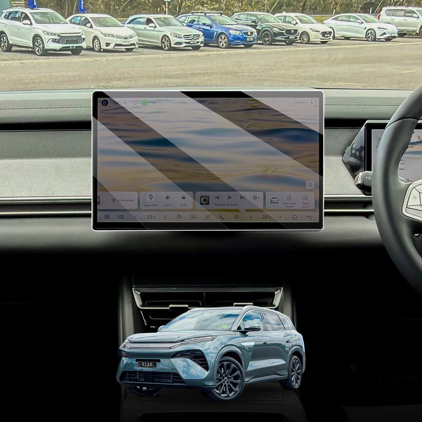 Tempered Glass Screen Protector for BYD SEALION 8 SEALION8 2026-Onwards Touchscreen Anti-Scratch Cover Accessories