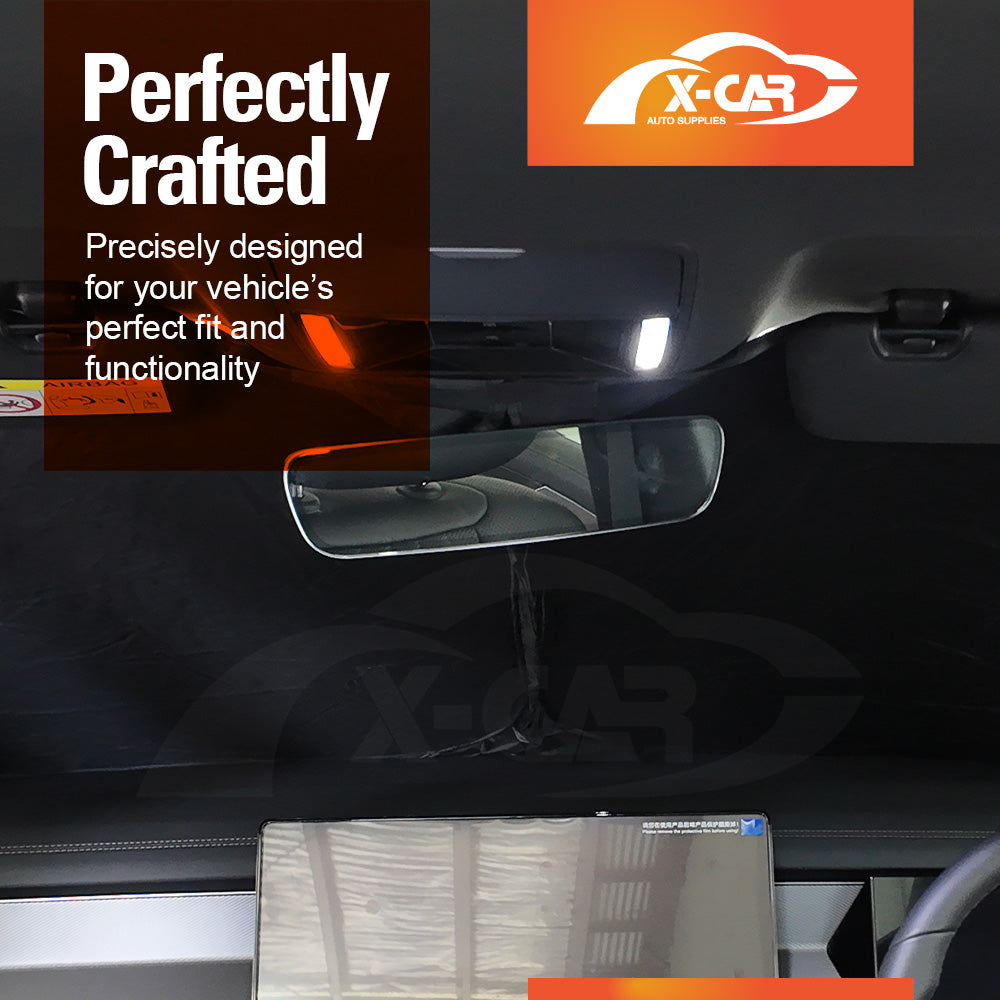 WindScreen Sun Shade for BYD SEALION 8 SEALION8 2026-Onwards Blocks UV Rays Foldable Custom Wind Screen Sun Visor Protector