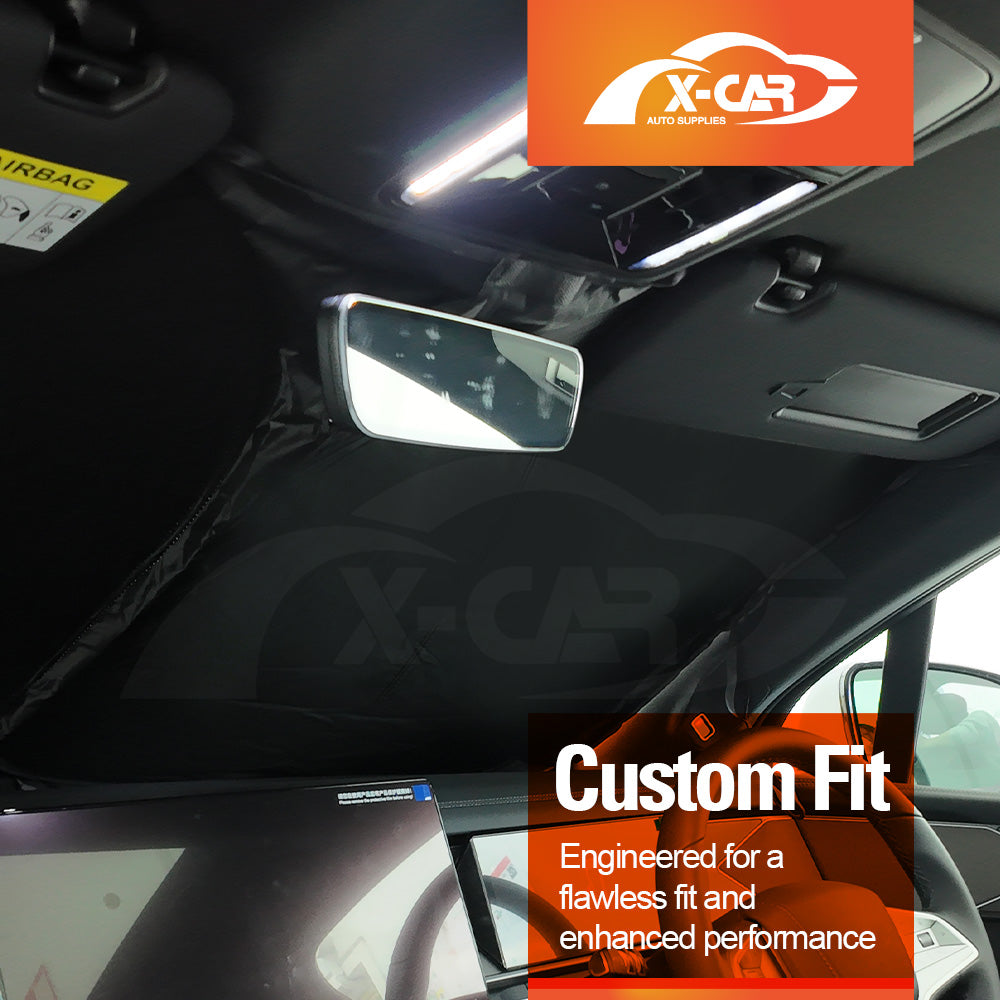WindScreen Sun Shade for BYD SEALION 8 SEALION8 2026-Onwards Blocks UV Rays Foldable Custom Wind Screen Sun Visor Protector