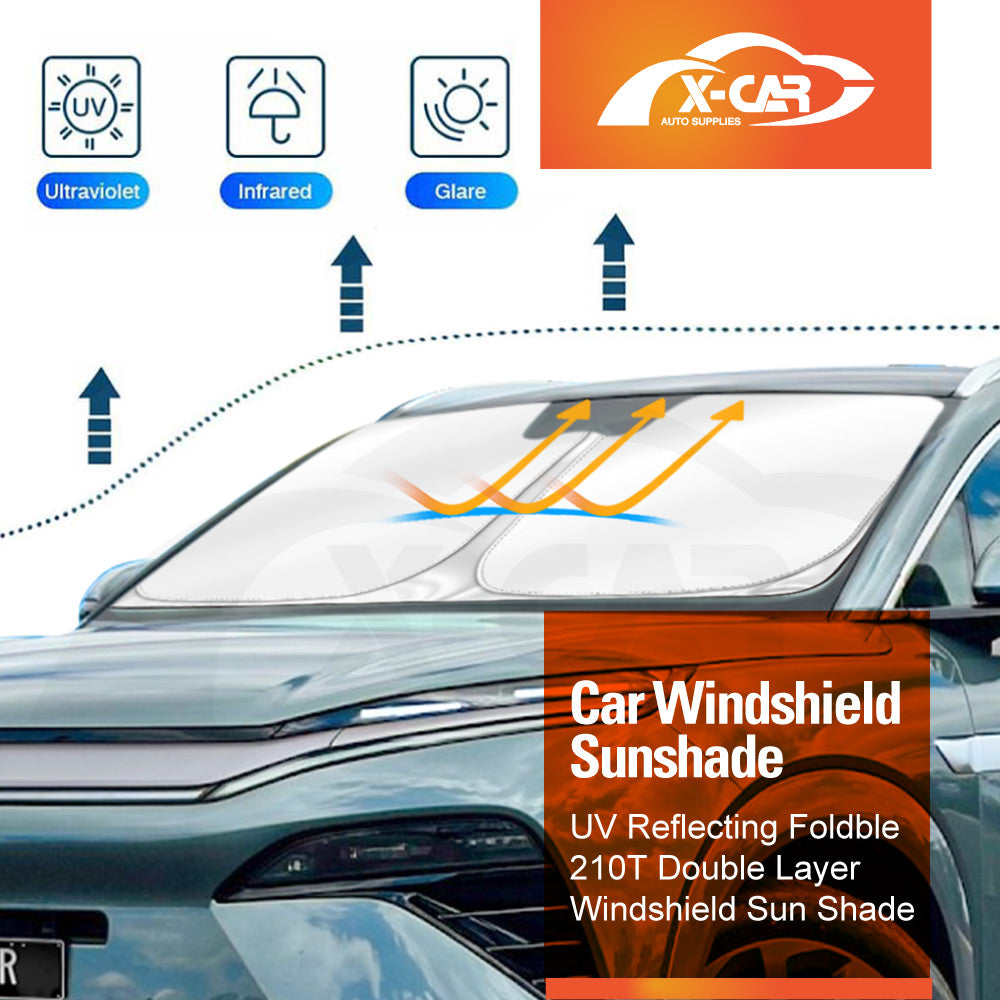 WindScreen Sun Shade for BYD SEALION 8 SEALION8 2026-Onwards Blocks UV Rays Foldable Custom Wind Screen Sun Visor Protector
