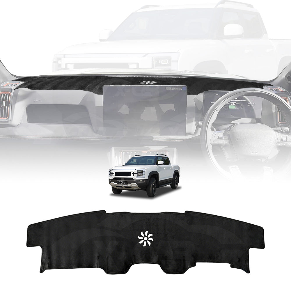Dash Mat for BYD Shark 6 Shark6 Without HUD 2024-Onwards Non-Slip Microfiber Dashboard Pad Interior Accessories