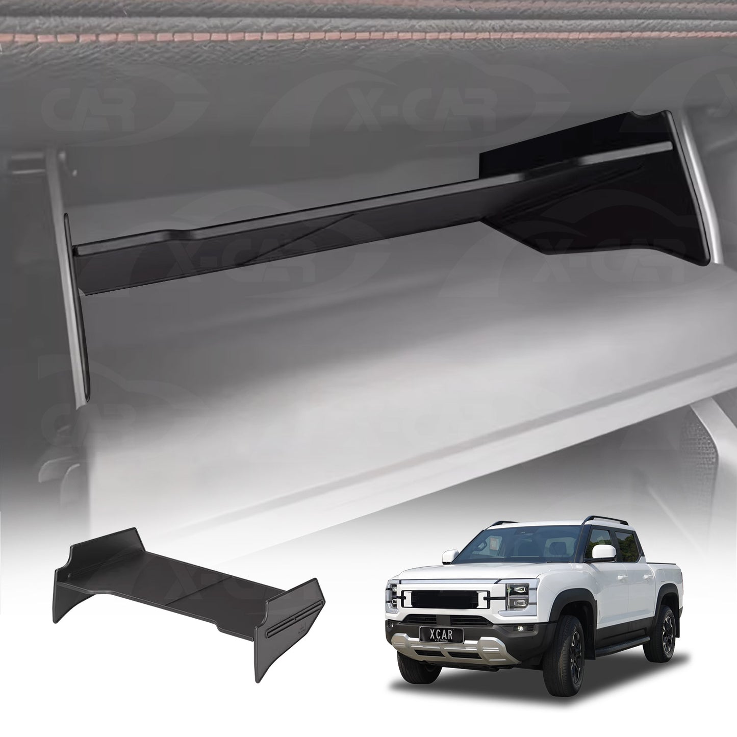 Glove Box Organizer Insert Tray for BYD Shark 6 Shark6 2024-Onwards Car Storage Box Accessories