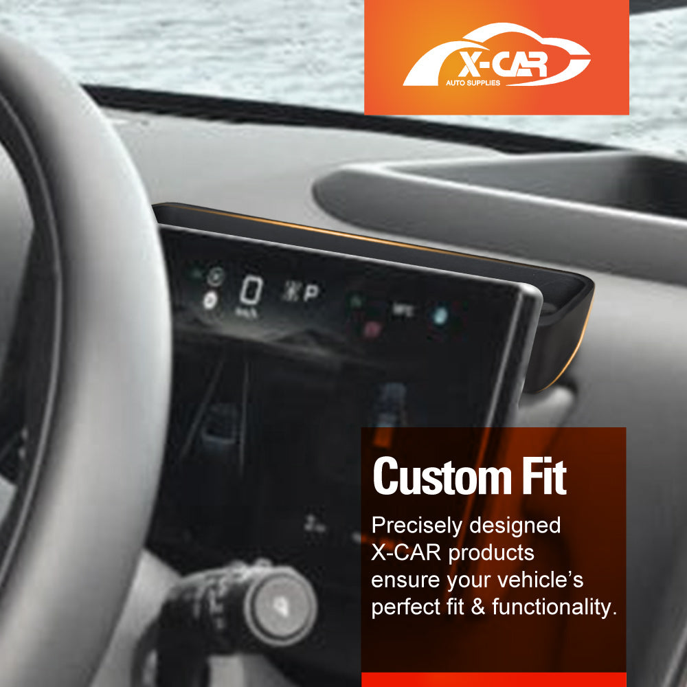 Car Screen Storage Box Set for BYD Shark 6 Shark6 2024-Onwards Behind Steering Wheel & Centre Console Tray Organiser Accessories