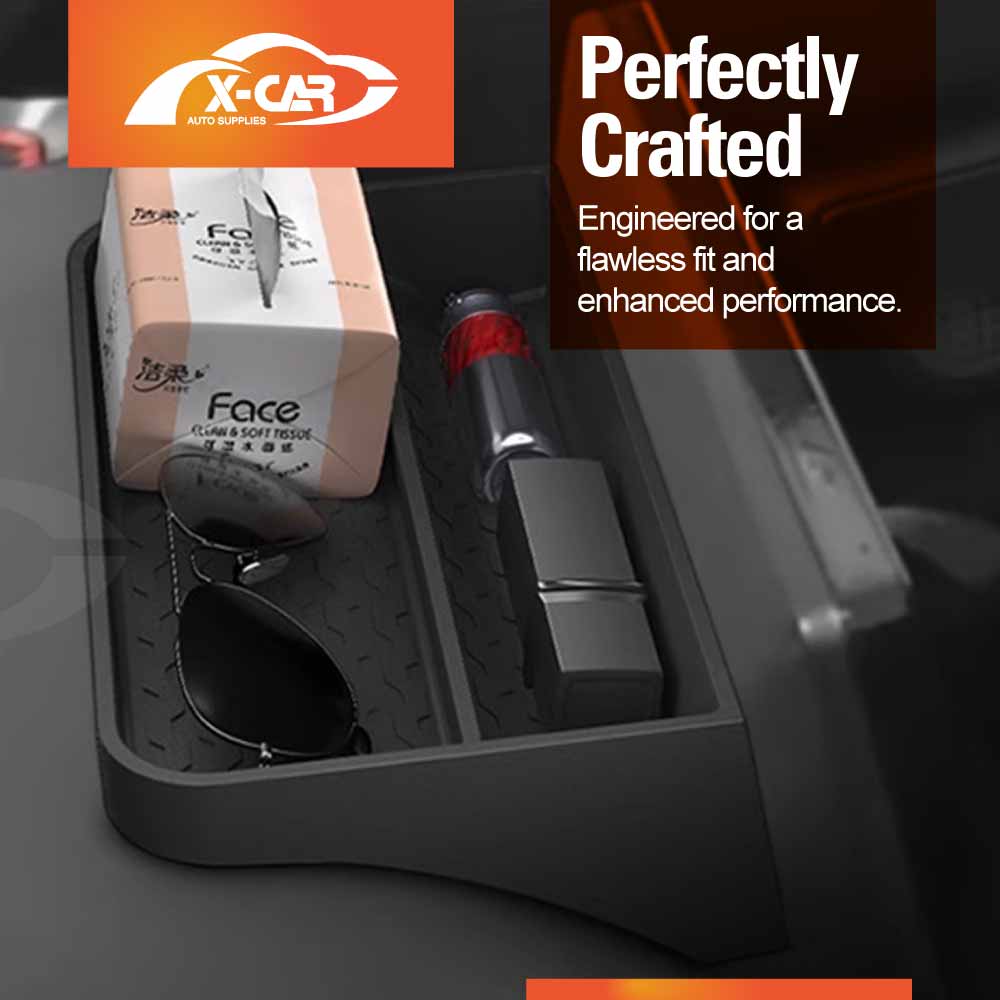 Center Console Organizer Tray for BYD Shark 6 Shark6 2024-Onwards Dashboard Behind Touch Screen Storage Box Interior Accessories