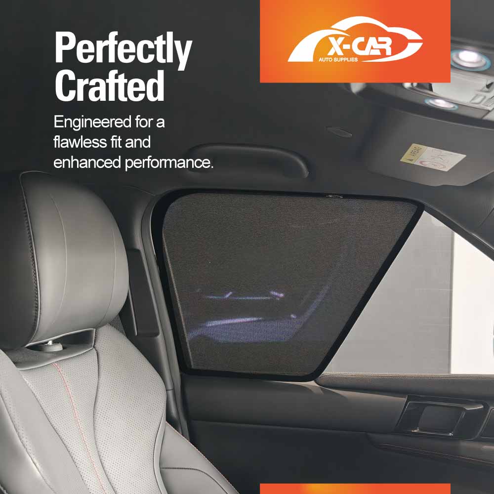 Front Rear Window Sun Shade for BYD Shark 6 2024-Onwards UV Protection Car Sunshade Blind Mesh