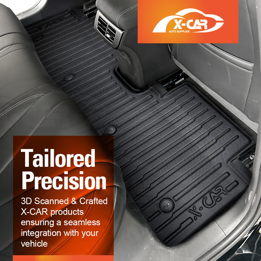 Floor Mats Boot Liner Set for BYD Seal 6 Seal6 Touring Wagon 2026-Onwards Rear Trunk Cargo Kick Back Seat Sill Protector Covers