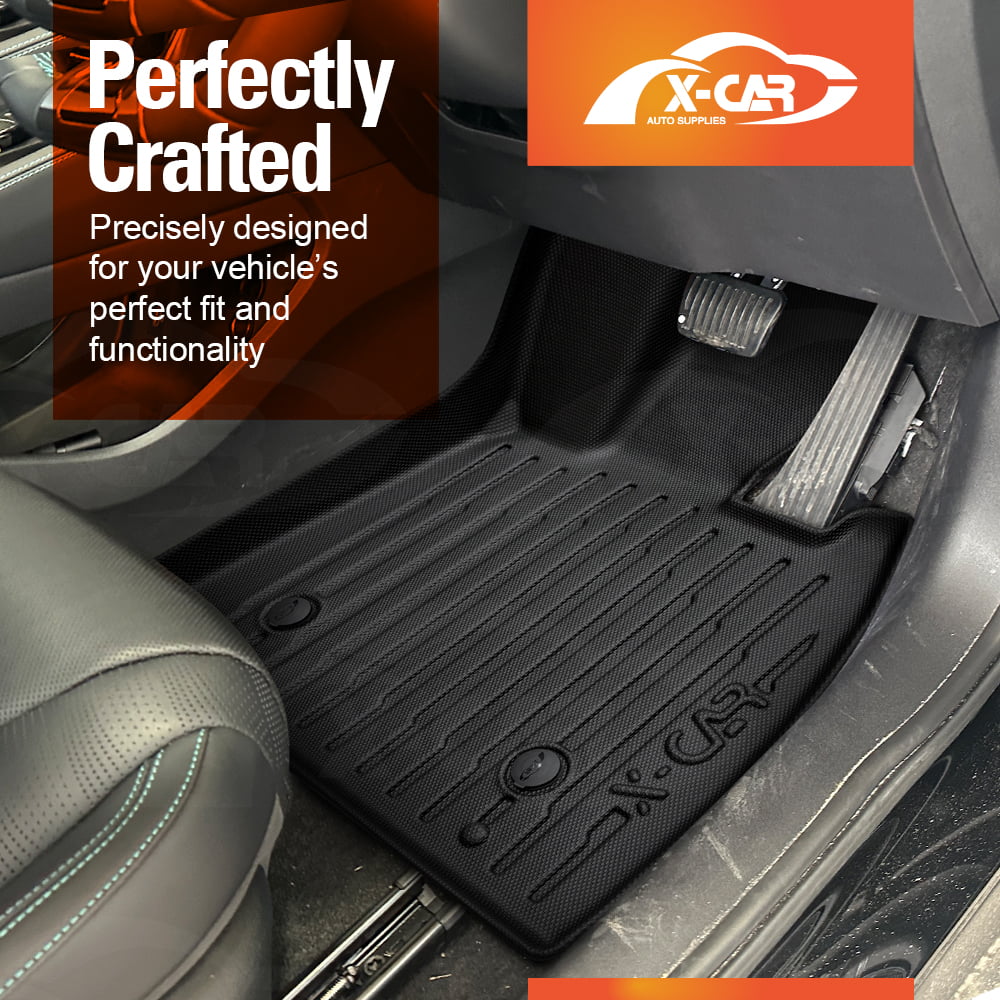 3D Floor Mats for BYD Seal 6 Seal6 2026-Onwards Heavy Duty All Weather Car Waterproof Interior Protection Liner Set