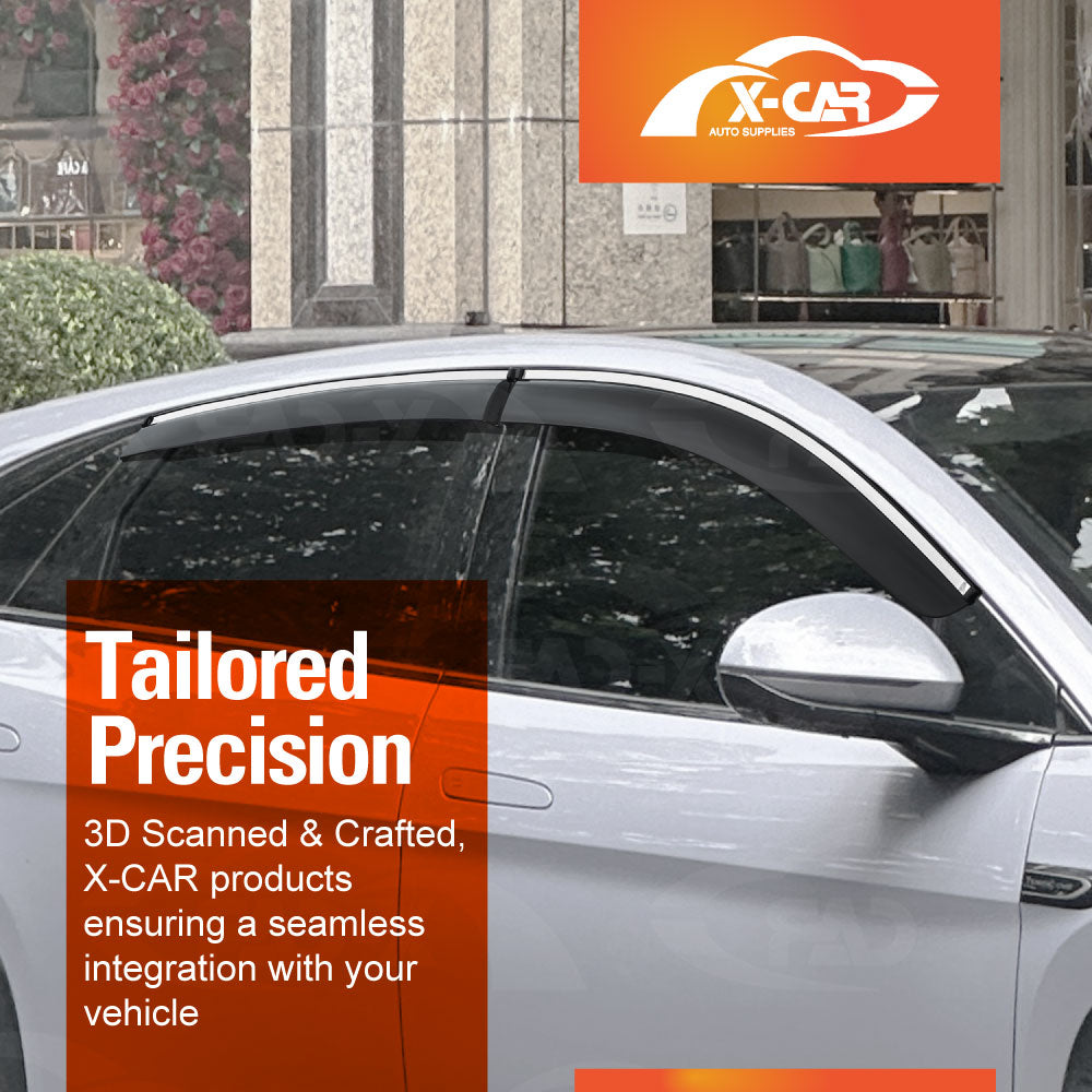 Weathershields for BYD SEALION 7 SEALION7 2025-Onwards Car Weather Shields Wind Deflectors Window Sun Visor 4 Pcs