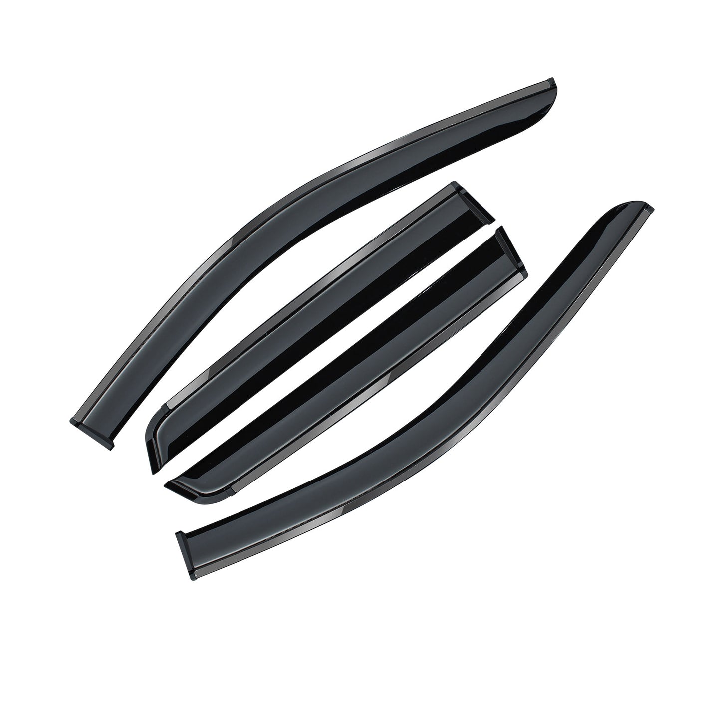 Weathershields for BYD SEALION 7 SEALION7 2025-Onwards Car Weather Shields Wind Deflectors Window Sun Visor 4 Pcs