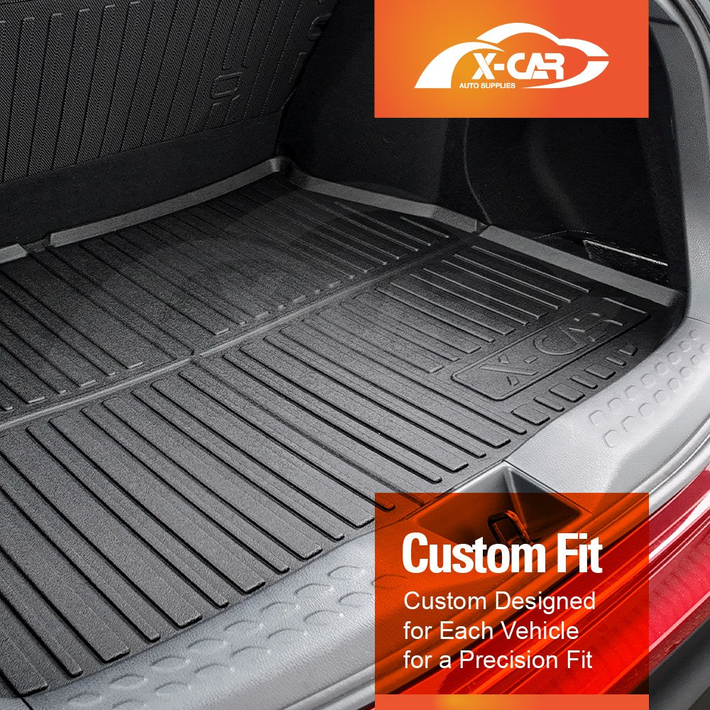 3D Floor Mats Boot Liner for Toyota C-HR CHR 2016-2023 All Weather Heavy Duty Cargo Car Trunk Luggage Tray