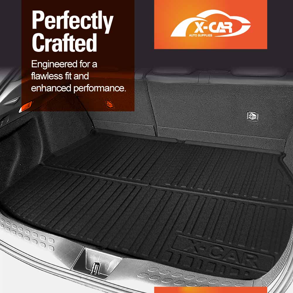 3D Floor Mats Boot Liner for Toyota C-HR CHR 2016-2023 All Weather Heavy Duty Cargo Car Trunk Luggage Tray