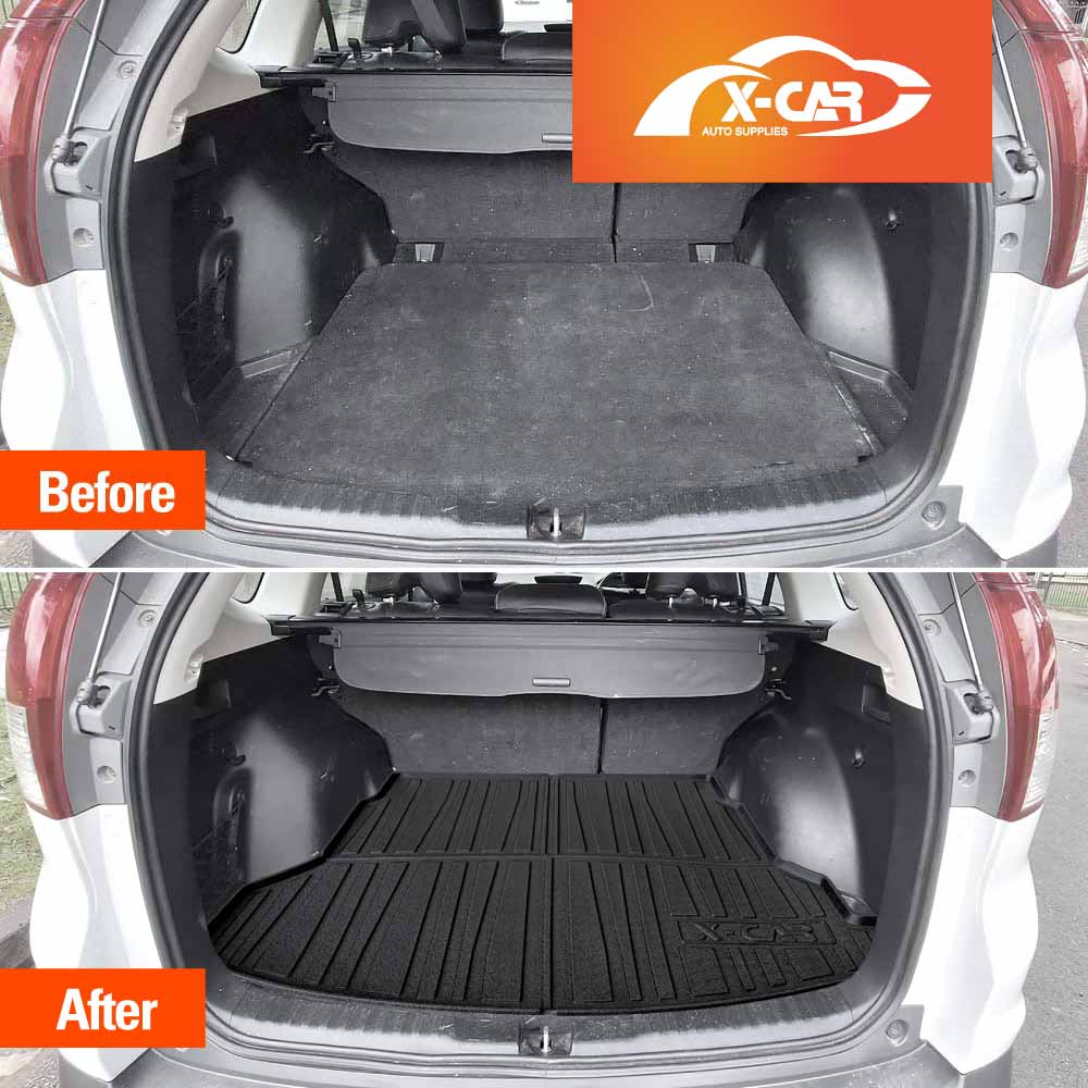 3D Floor Mats Boot Liner for Honda CRV CR-V RM SUV 2012-2017 All Weather Heavy Duty Cargo Car Trunk Luggage Tray