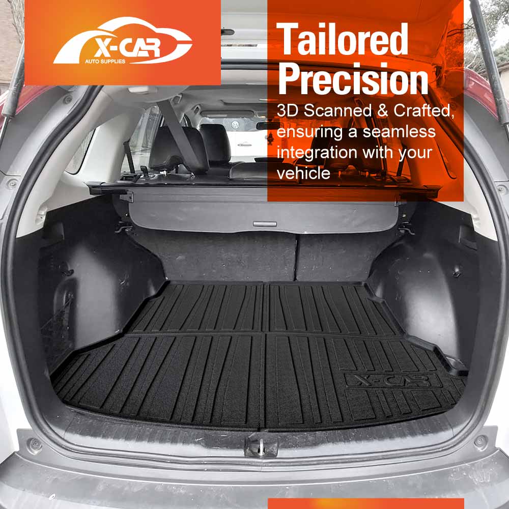 3D Floor Mats Boot Liner for Honda CRV CR-V RM SUV 2012-2017 All Weather Heavy Duty Cargo Car Trunk Luggage Tray