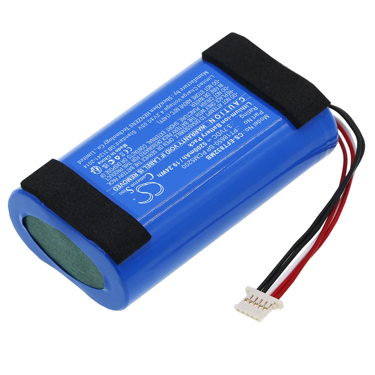 Replacement Battery for Eufy Baby Spaceview Camera PT18650-SP PCM5200
