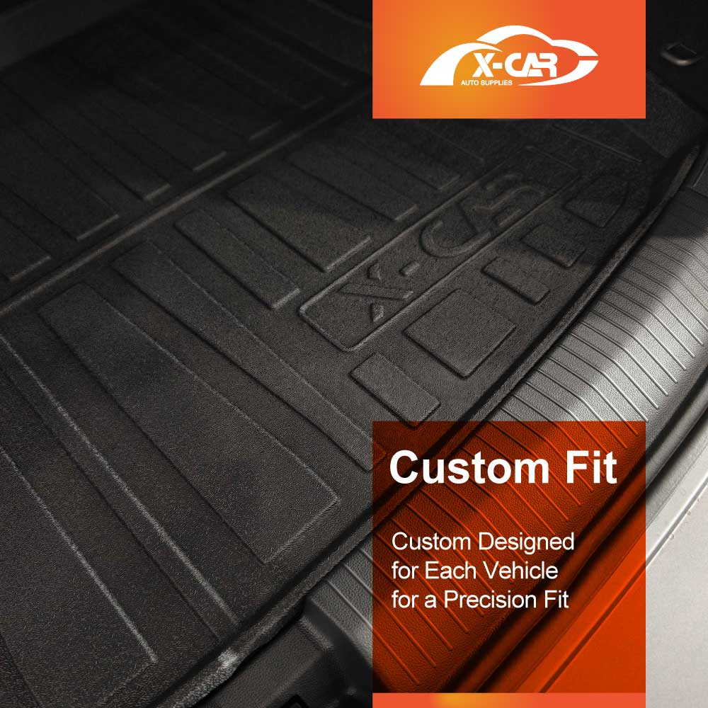 3D Floor Mats Boot Liner Set for Volkswagen VW T-Roc 2020-2026 All Weather Heavy Duty Cargo Car Trunk Luggage Tray