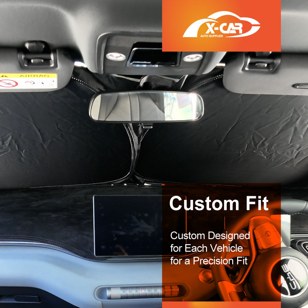 WindScreen Sun Shade for BYD ATTO1 ATTO 1 Hatch 2025-Onwards Blocks UV Rays Sun Visor Protector Foldable Front Sunshade