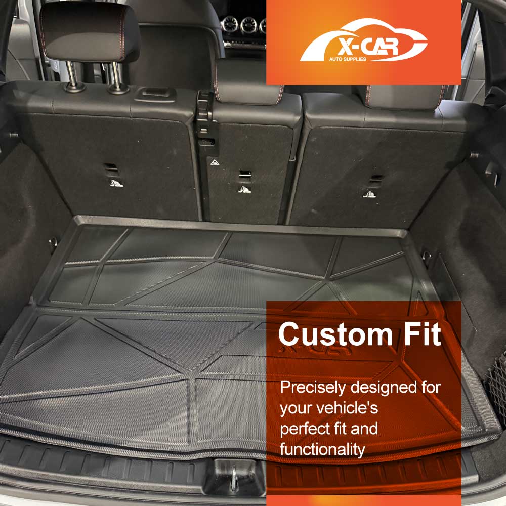 Boot Liner for Mercedes-Benz GLA 2020-Onwards All Weather Heavy Duty Cargo Trunk Mat Luggage Tray